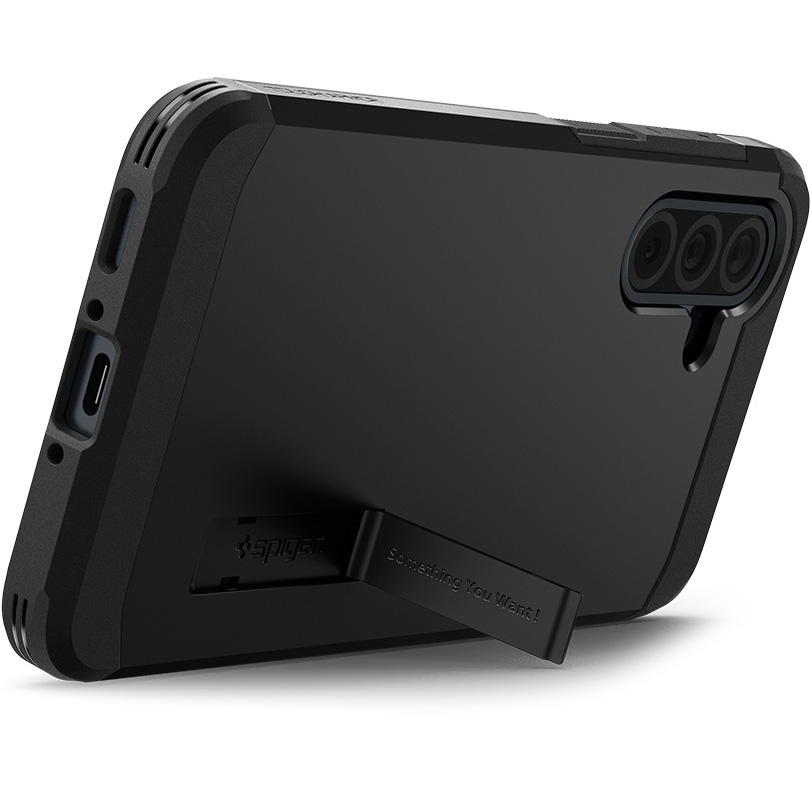 Etui Spigen Tough Armor do Samsung Galaxy A36 5G, czarne